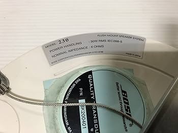 BOSE - あおかめ Amazon.co.jp: ボーズ 超薄型埋め込みスピーカー 230 : 家電＆カメラ